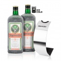 2x Jägermeister 1,75l 35% so stojanom na fľašu