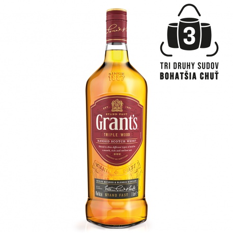 Grant´s Triple Wood 1l 40%