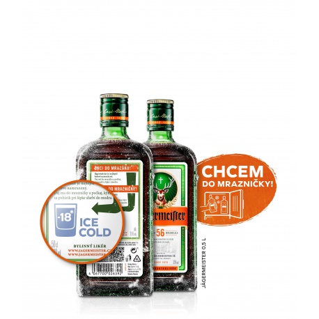 JAGERMEISTER NEW CODE 35% 0.5L